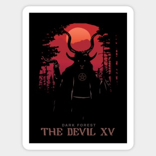 Dark Forest The Devil XV Sticker